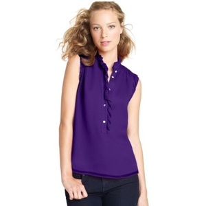 FREE ADD-ON J. Crew Natasha Silk Sleeveless Blouse